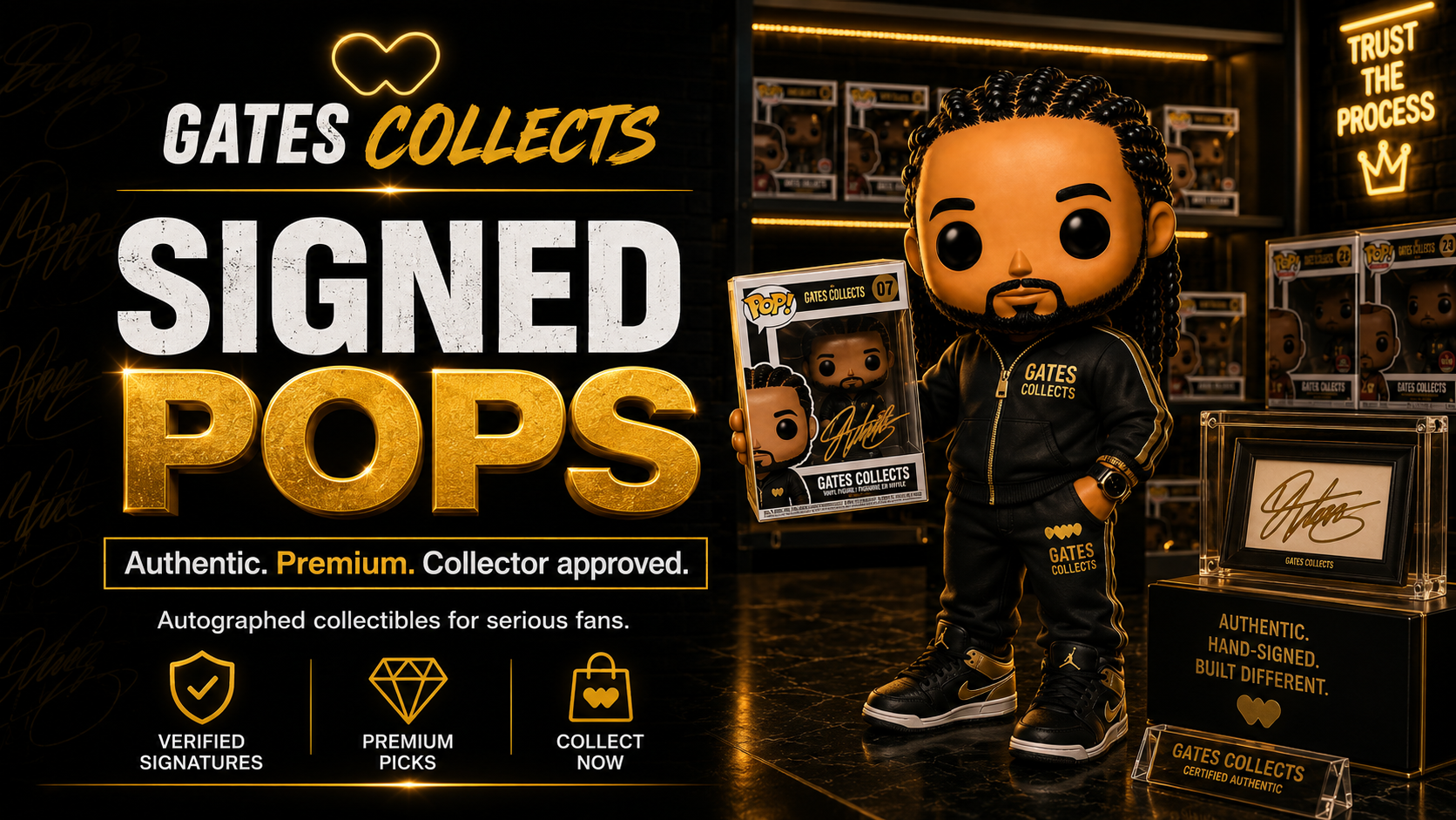 Signed Pops