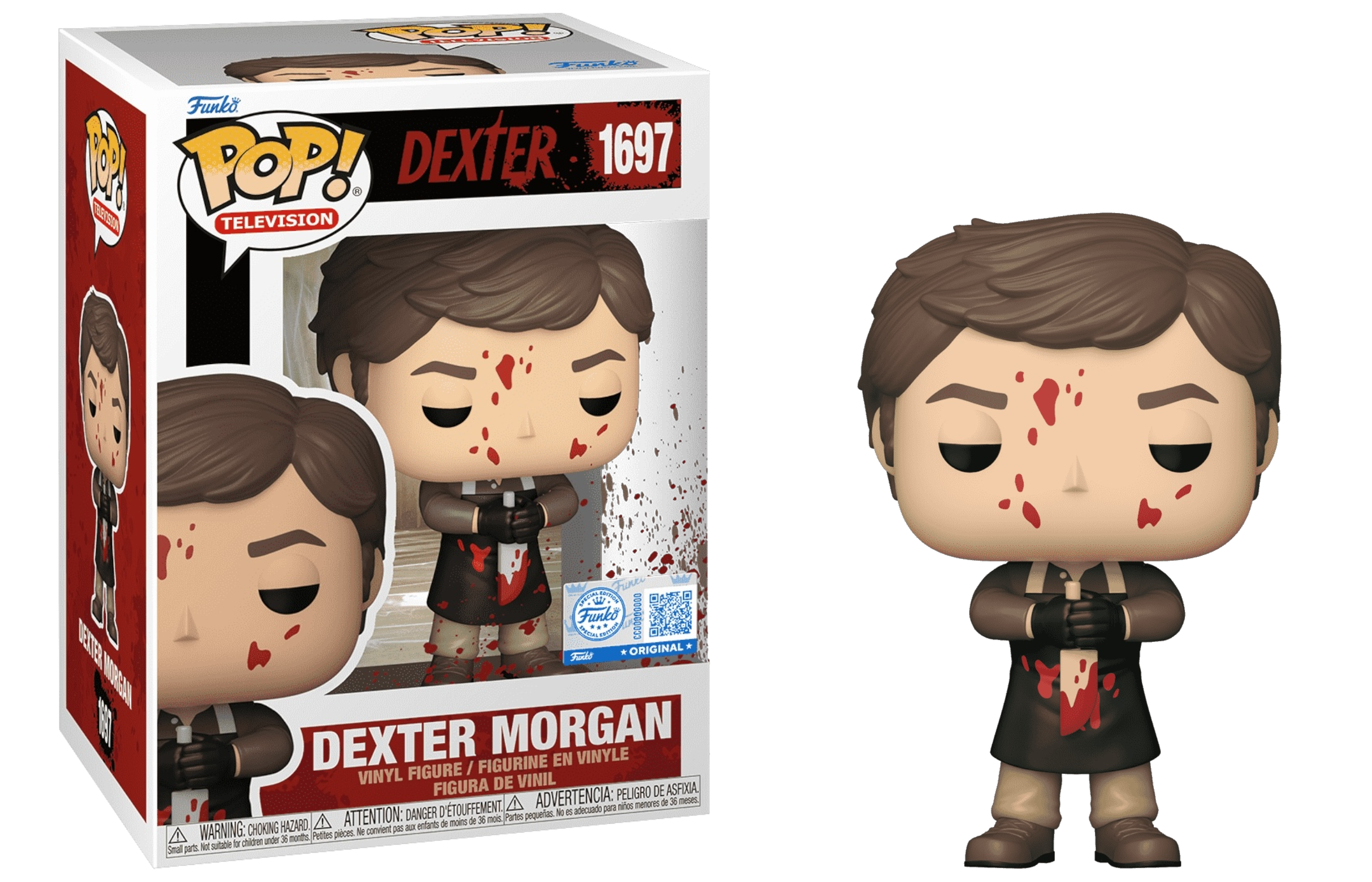 Dexter Morgan Bloody Funko Pop! Vinyl Figure #1697