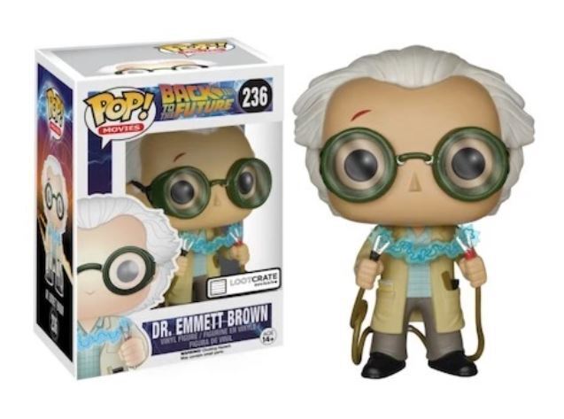 Dr. Emmett Brown Funko Pop! Vinyl Figure #236