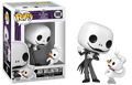Jack Skellington with Zero funko #1808