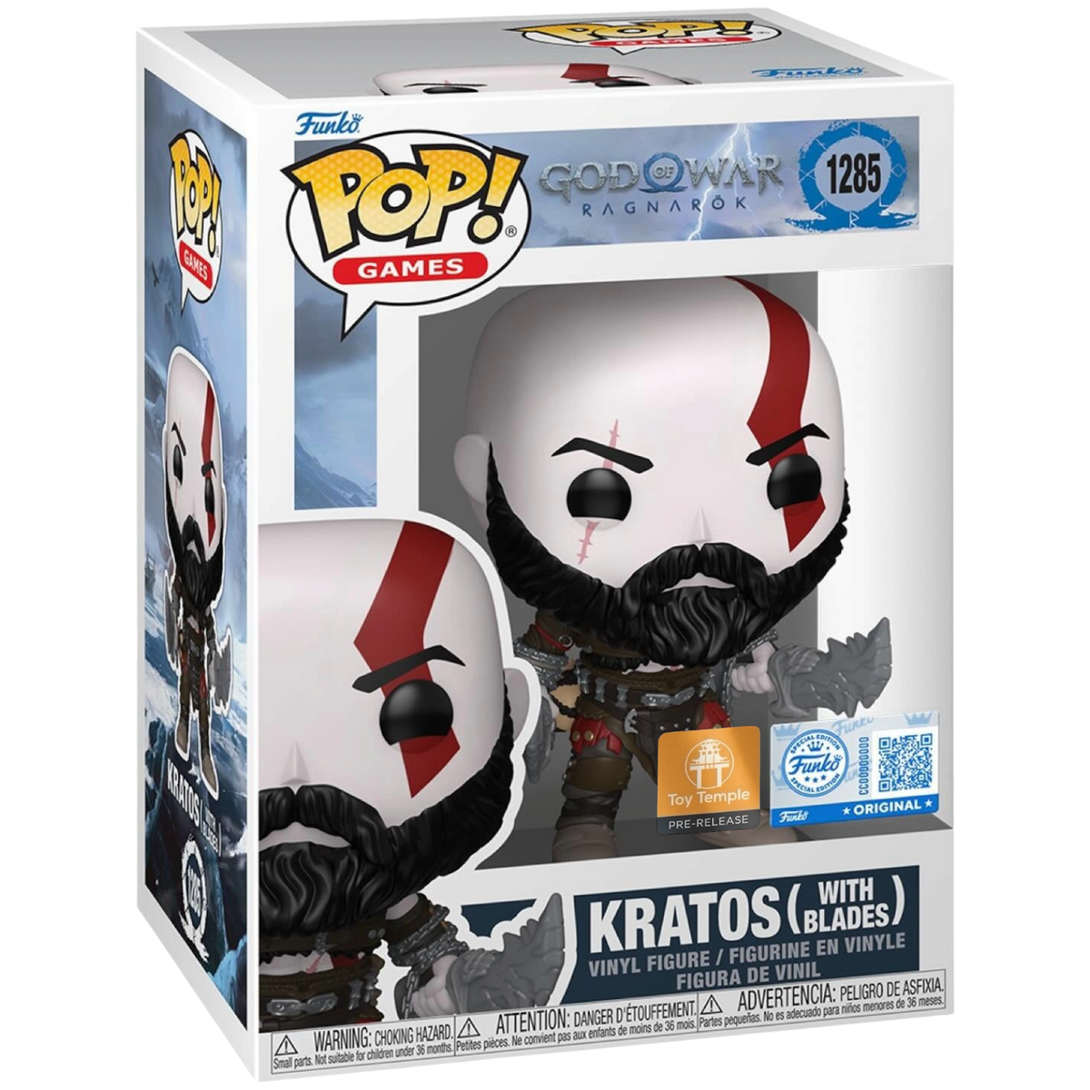 Kratos Funko Pop! Vinyl Figure — Armored Battle Edition