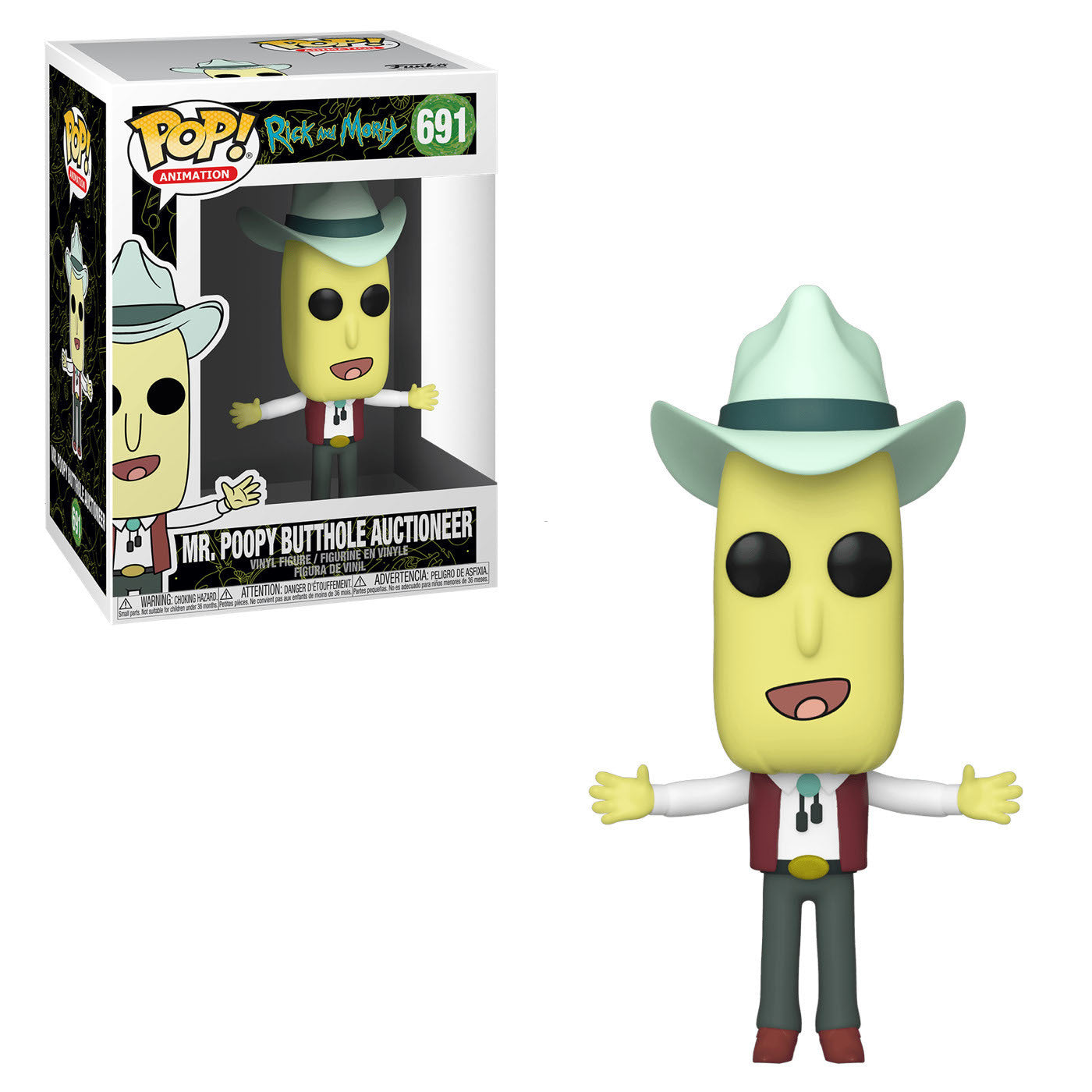 Mr. Poopybutthole Auctioneer Funko Pop! Vinyl Figure #691