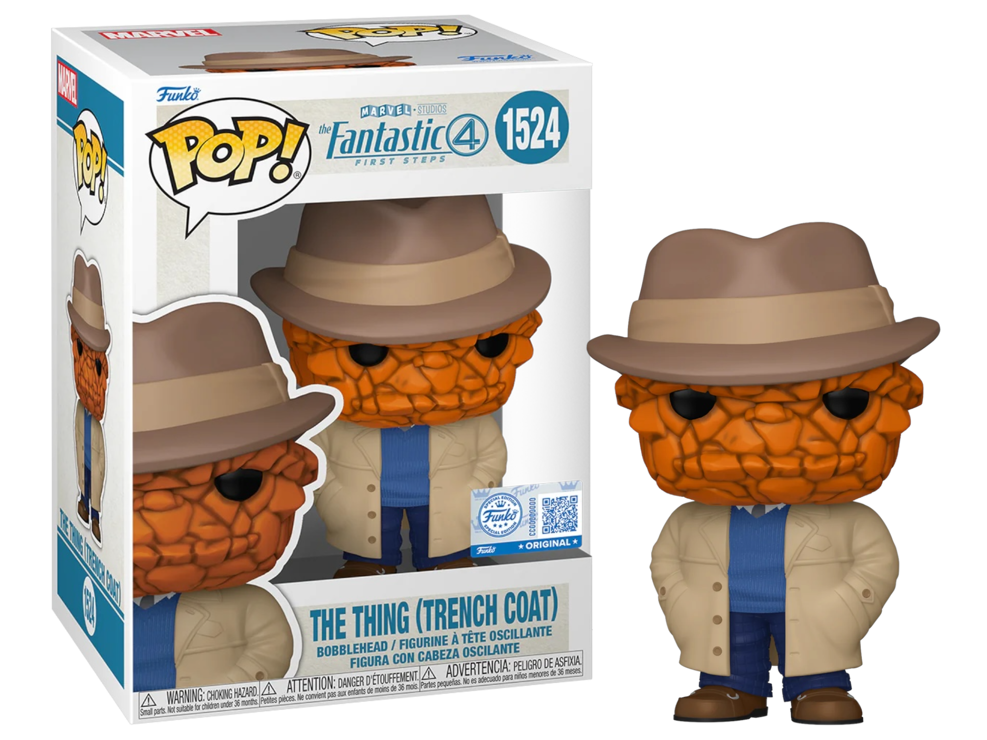 The Thing (Trench Coat) Funko Pop! Vinyl Figure #1524