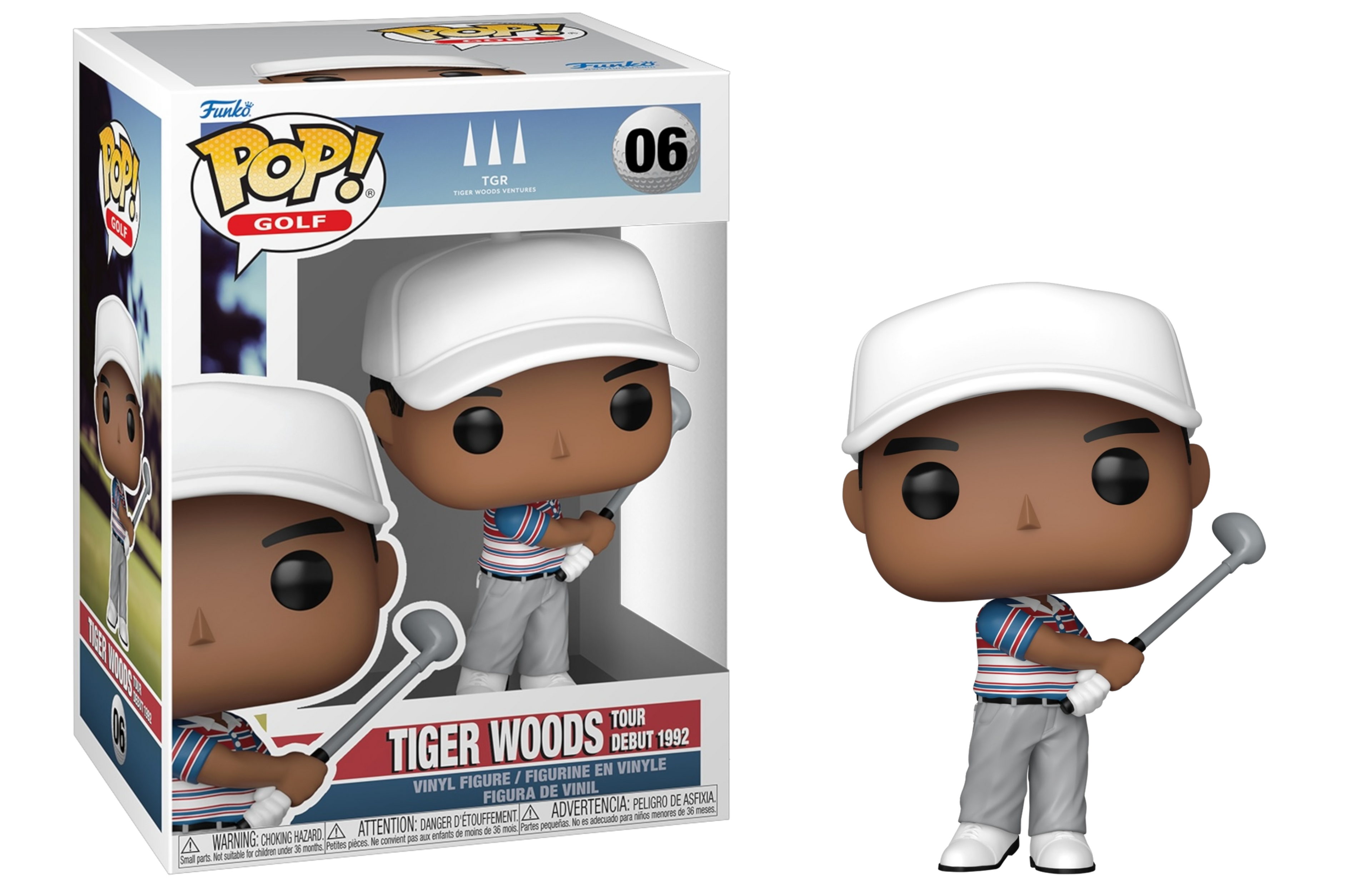 Tiger Woods Tour Debut 1992 Funko Pop! Vinyl Figure #06