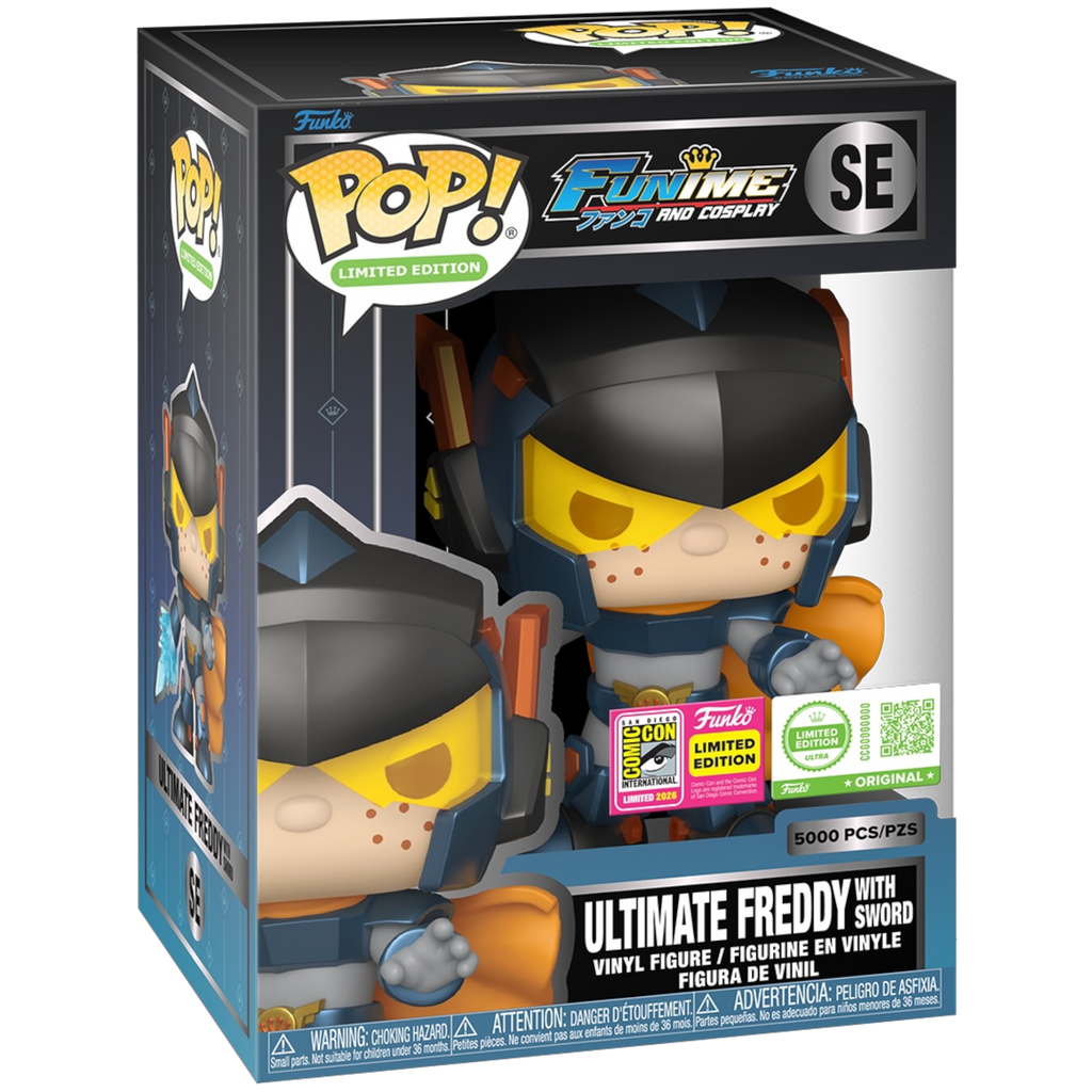 Ultimate Freddy with Sword – SDCC 2026 Limited Edition Funko Pop! Vinyl Figure